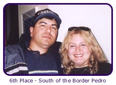 6th Place - South of the Border Pedro